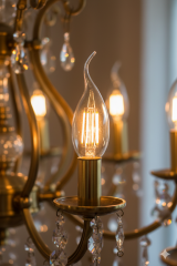 Rustik Kıvrık 4W E14 LED Ampul 400lm (9LU paket)